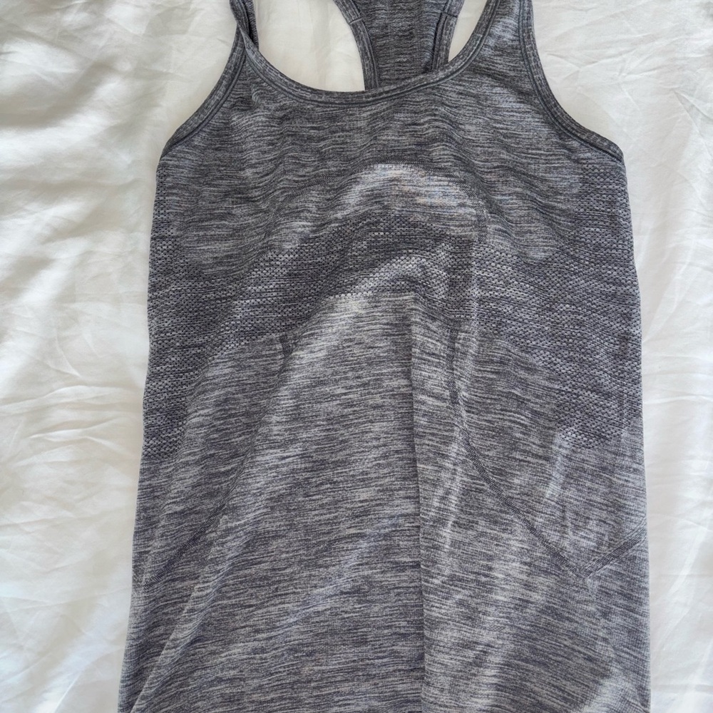 Gray Swiftly Tech Racerback Lululemon Tank Top